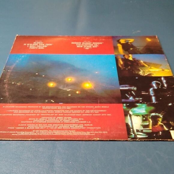 U2 'Under a Blood Red Sky' Vinyl Record - Picture 3 of 10